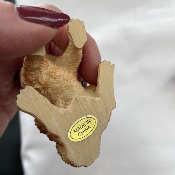 VINTAGE DOG ORNAMENTS Set of Two Dogs Labrador Boxer Dogs Christmas Hanging - Picture 5 of 10